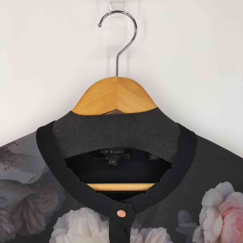 テッドベーカー TED BAKER 花柄プリント切替カーディガン レディース JPN:3
