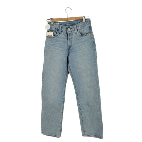 リーバイス Levis 501 Niebieski Relaxed Fit レディース W24 L30