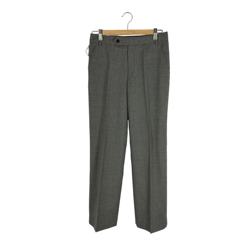アクアスキュータム AQUASCUTUM チェック ウール混 スラックス レディース