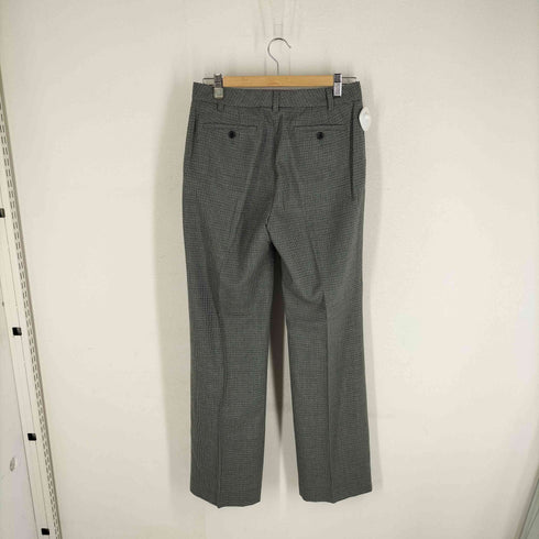 アクアスキュータム AQUASCUTUM チェック ウール混 スラックス レディース