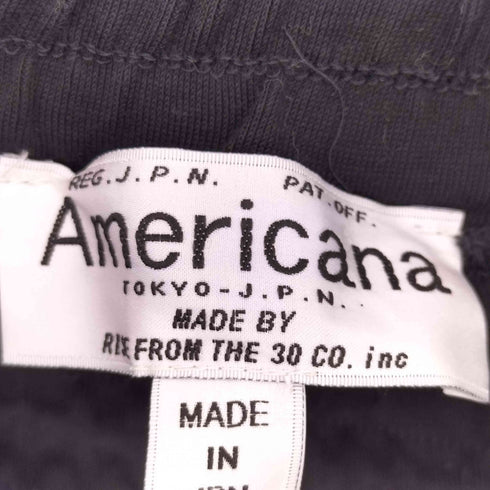 アメリカーナ Americana 刺繍ロゴジョガーパンツ レディース