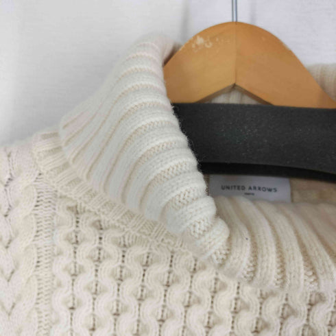 ユナイテッドアローズ UNITED ARROWS ビッグケーブルタートルニット レディース