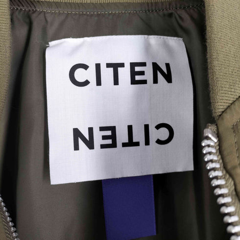 シテン CITEN 22AW ショート丈 MA-1 ブルゾン レディース FREE