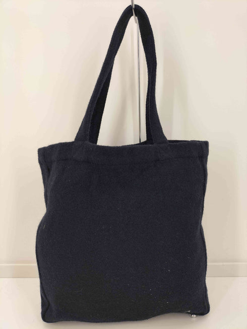 アーペーセー A.P.C. ゴールドプリント ウールトートバッグ レディース