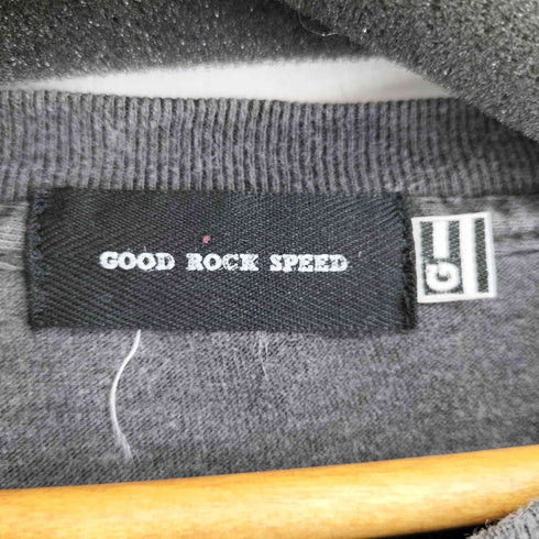 グッドロックスピード GOOD ROCK SPEED プリントクルーネックTシャツ メンズ