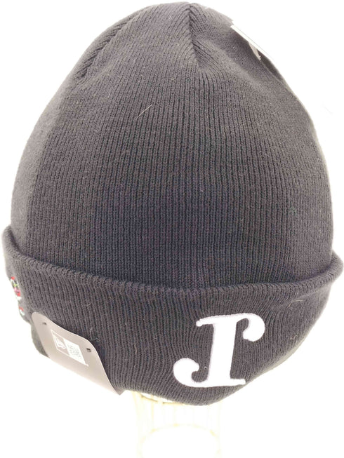 ニューエラ NEW ERA ロゴ刺繍 ニット帽 ビーニー レディース
