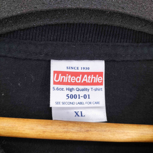 ユナイテッドアスレ UNITED ATHLE プリントクルーネックTシャツ メンズ JPN:XL