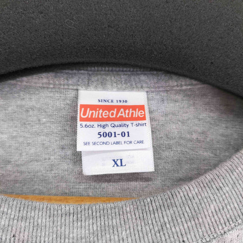 ユナイテッドアスレ UNITED ATHLE プリントクルーネックTシャツ メンズ JPN:XL
