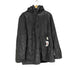 フェイクレザーフーデッドコート レディース JPN:XL
