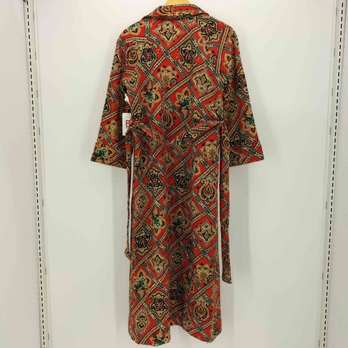 LADIES' HOLY GOWN 総柄 ガウン コート レディース
