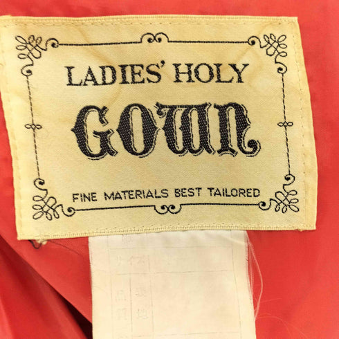 LADIES' HOLY GOWN 総柄 ガウン コート レディース