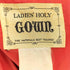 LADIES' HOLY GOWN 総柄 ガウン コート レディース