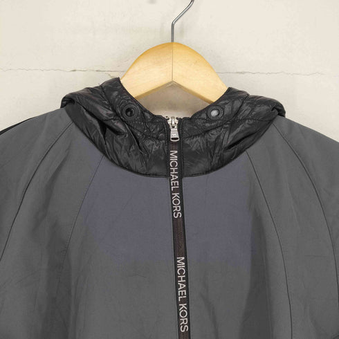 マイケルコース Michael Kors ロゴジップテープデザインフーデッドコート メンズ JPN:XL