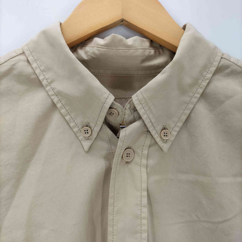 ラコステ LACOSTE ナチュラルダイコットンポプリンボタンダウンシャツ RELAXED FIT メンズ 39