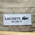 ラコステ LACOSTE ナチュラルダイコットンポプリンボタンダウンシャツ RELAXED FIT メンズ 39