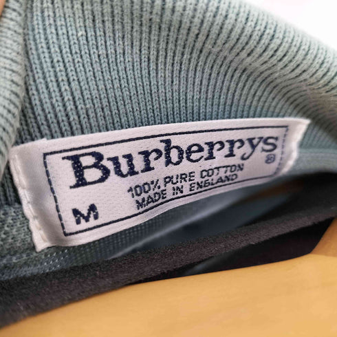 バーバリーズ BURBERRYS 90S イングランド製 ワンポイントポロシャツ ホース刺繍 メンズ JPN:M