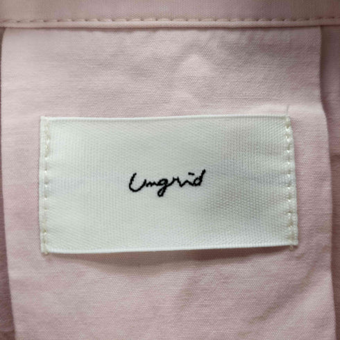 アングリッド Ungrid ショルダースリットデザインシャツ レディース FREE
