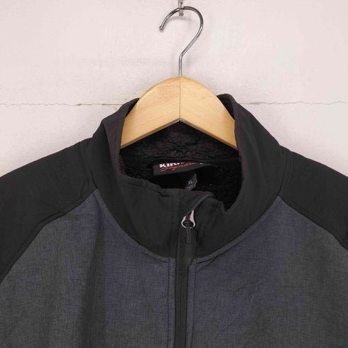 KIRKLAND 切替ジップアップブルゾン メンズ XL