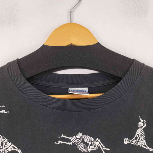 オールスポーツ ALL sport 90s スカル 四十八手 s/s tシャツ メンズ JPN:M