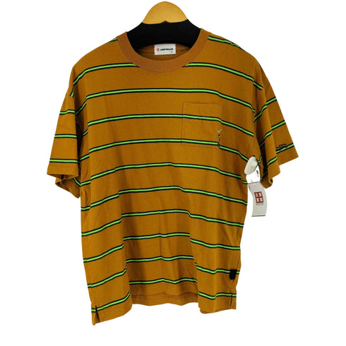エアウォーク AIRWALK ボーダークルーネックTシャツ メンズ JPN:M