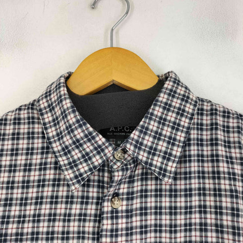 アーペーセー A.P.C. チェックレギュラーカラーシャツ メンズ JPN:M