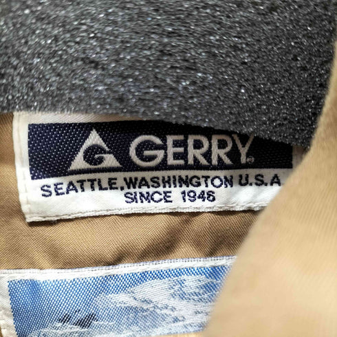 ジェリー GERRY ワンポイントロゴ ダウンジャケット メンズ JPN:M