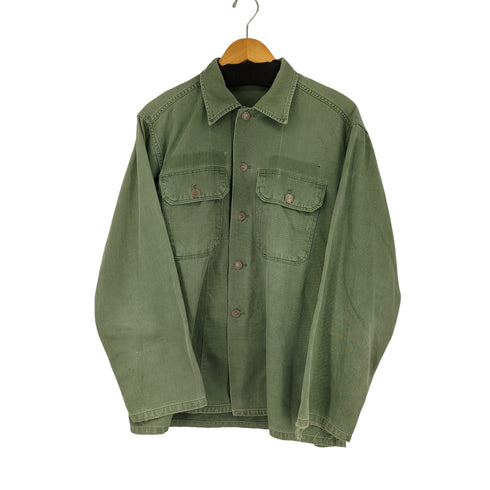フルーツオブザルーム FRUIT OF THE LOOM 50s 13スターボタン utility shirts メンズ