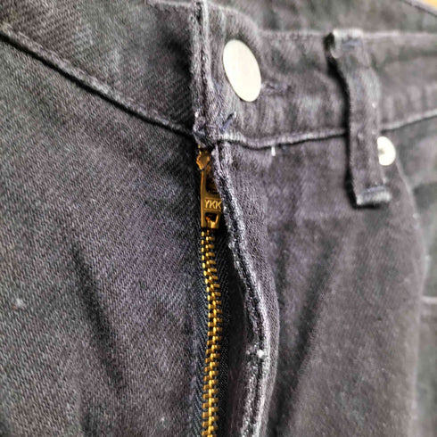 FADED GLORY DENIM ブラック デニム テーパード パンツ レディース