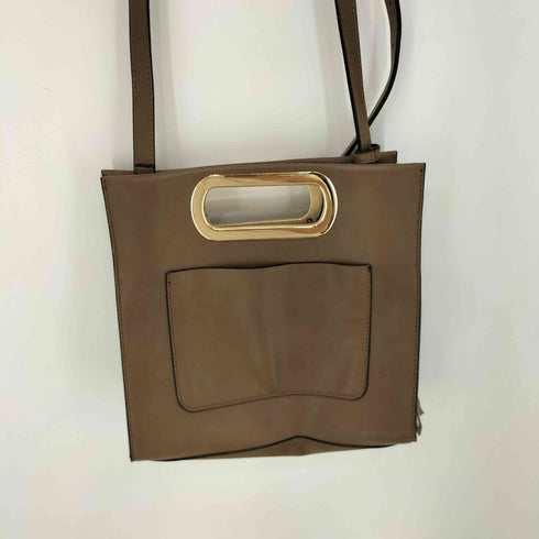 カカトゥ kakatoo 2WAY レザー パッチワークデザイン ショルダーバッグ レディース