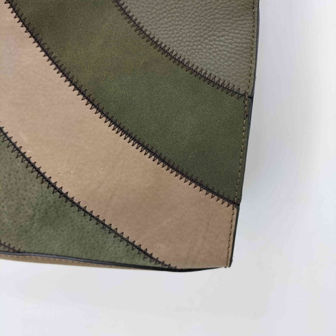 カカトゥ kakatoo 2WAY レザー パッチワークデザイン ショルダーバッグ レディース