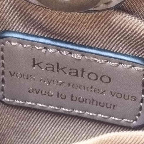 カカトゥ kakatoo 2WAY レザー パッチワークデザイン ショルダーバッグ レディース