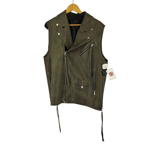 メゾンスペシャル MAISON SPECIAL Vegan Leather Riders Gilet レディース FREE