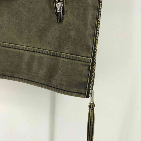 メゾンスペシャル MAISON SPECIAL Vegan Leather Riders Gilet レディース FREE