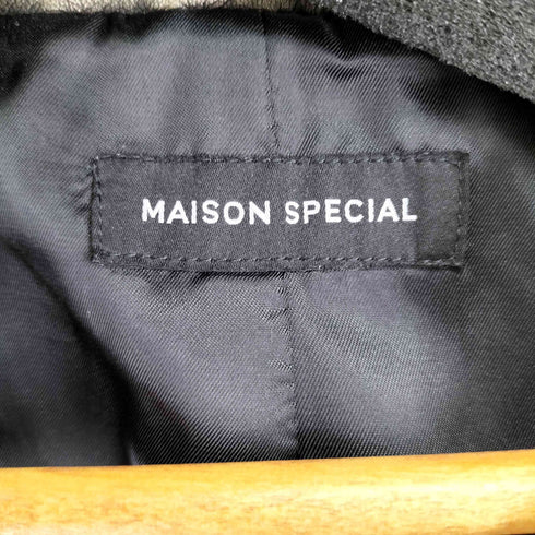 メゾンスペシャル MAISON SPECIAL Vegan Leather Riders Gilet レディース FREE
