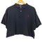 ポロバイラルフローレン Polo by RALPH LAUREN リメイク 短丈 クロップド コットン S/S ポロシャツ レディース import:L