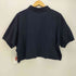ポロバイラルフローレン Polo by RALPH LAUREN リメイク 短丈 クロップド コットン S/S ポロシャツ レディース import:L