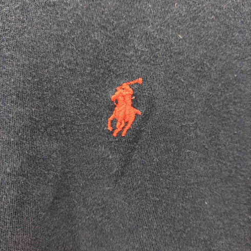 ポロバイラルフローレン Polo by RALPH LAUREN リメイク 短丈 クロップド コットン S/S ポロシャツ レディース import:L