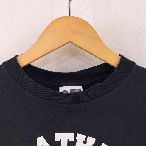 ベイプ BAPE 90s 初期タグ アーチロゴ3段ラバーロゴプリント Tシャツ 袖裾シングル 裏原 メンズ JPN:M