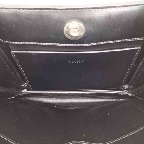 ヤーキ YAHKI ラインデザインショルダーバッグ メンズ