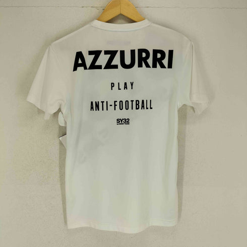 エスワイサーティトゥー SY32 by SWEET YEARS ロゴプリントメッシュTシャツ メンズ JPN:L