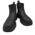 ザラ ZARA RUBBERISED CHUNKY ANKLE BOOTS フェイクレザー サイドゴアブーツ メンズ EUR:39