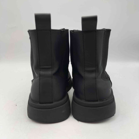 ザラ ZARA RUBBERISED CHUNKY ANKLE BOOTS フェイクレザー サイドゴアブーツ メンズ EUR:39