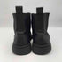 ザラ ZARA RUBBERISED CHUNKY ANKLE BOOTS フェイクレザー サイドゴアブーツ メンズ EUR:39