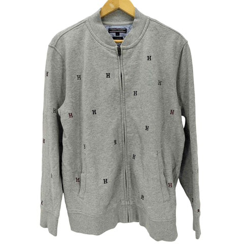 トミーヒルフィガー TOMMY HILFIGER H刺繍スウェットブルゾン メンズ JPN:L