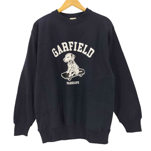フランシスカ FLANSISCA Print Crewneck Sweat メンズ JPN:L