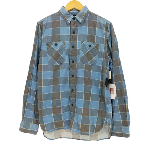 ダブルアールエルラルフローレン RRL RALPH LAUREN Plaid Cotton Workshirt プラッド コットン ワークシャツ メンズ import:M