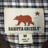 DAKOTA GRIZZLY 90-00s フェイクウール コットンウエスタンシャツ メンズ import:M