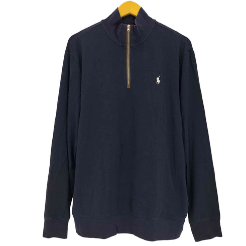 ポロゴルフラルフローレン POLO GOLF RALPH LAUREN ポニー刺繍 ハーフジップカットソー メンズ import:L