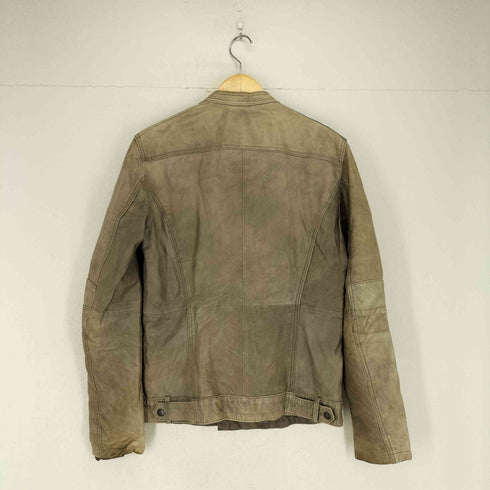 ベルシュカ BERSHKA ダブルレザージャケット メンズ JPN:S