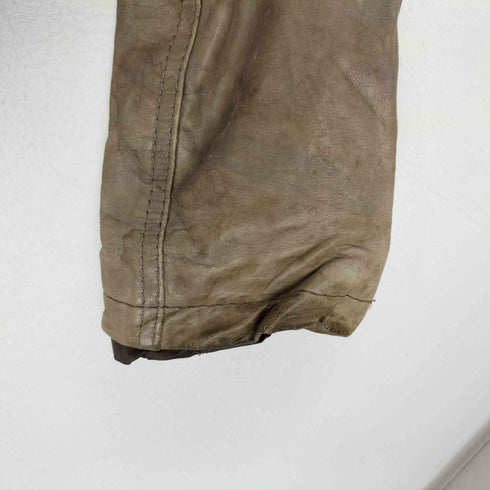 ベルシュカ BERSHKA ダブルレザージャケット メンズ JPN:S